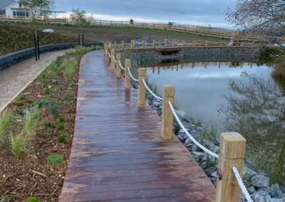 auckland boardwalk landscaping fencing