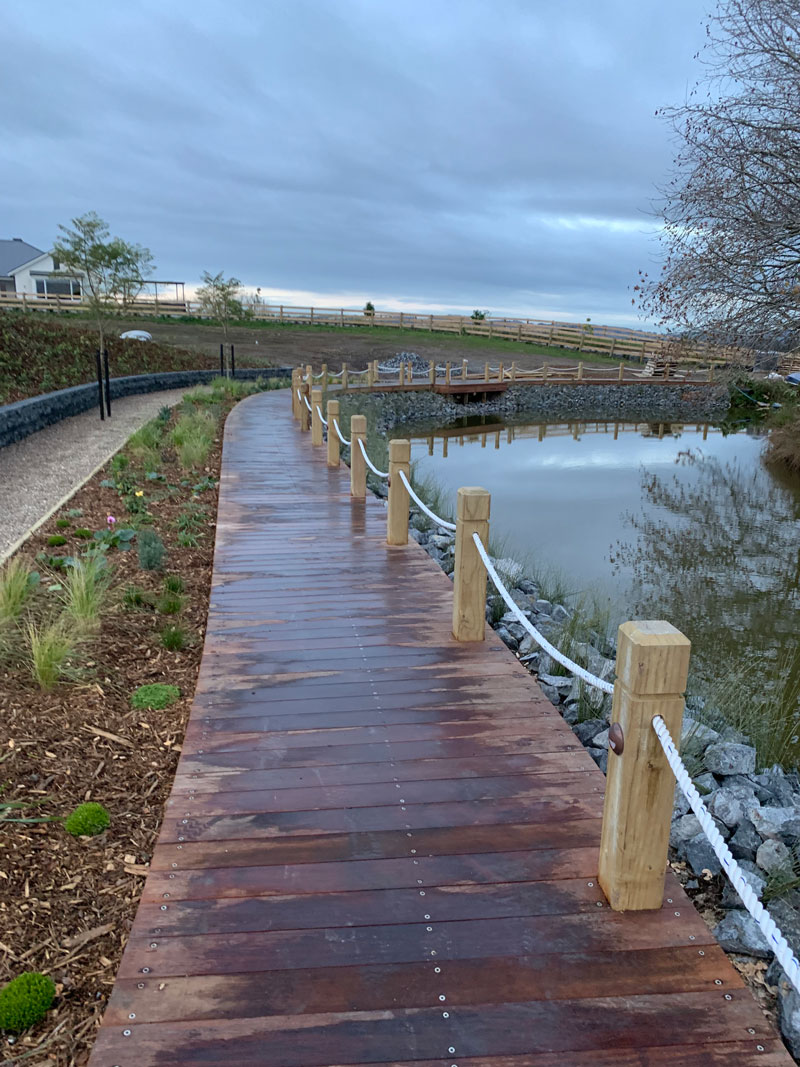 auckland boardwalk landscaping fencing